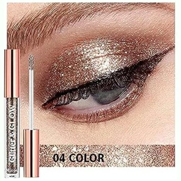 Shimmer Smokey Eyes Liquid Eyeshadow Metallic Matte Color Changing Quick Dry - Picture 16 of 16
